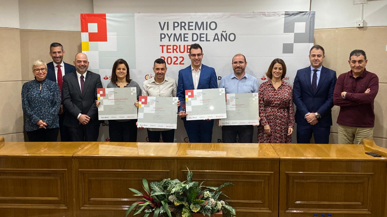 Entregados los Premios Pyme Teruel 2022 Entregados los Premios Pyme Teruel 2022