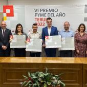 Entrega de los Premios Pyme en la Cámara de Comercio de Teruel