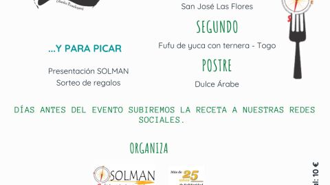 Cena solidaria Solman