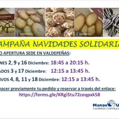 Campaña Solidaria de Manos Unidas Valdepeñas Campaña Solidaria de Manos Unidas Valdepeñas