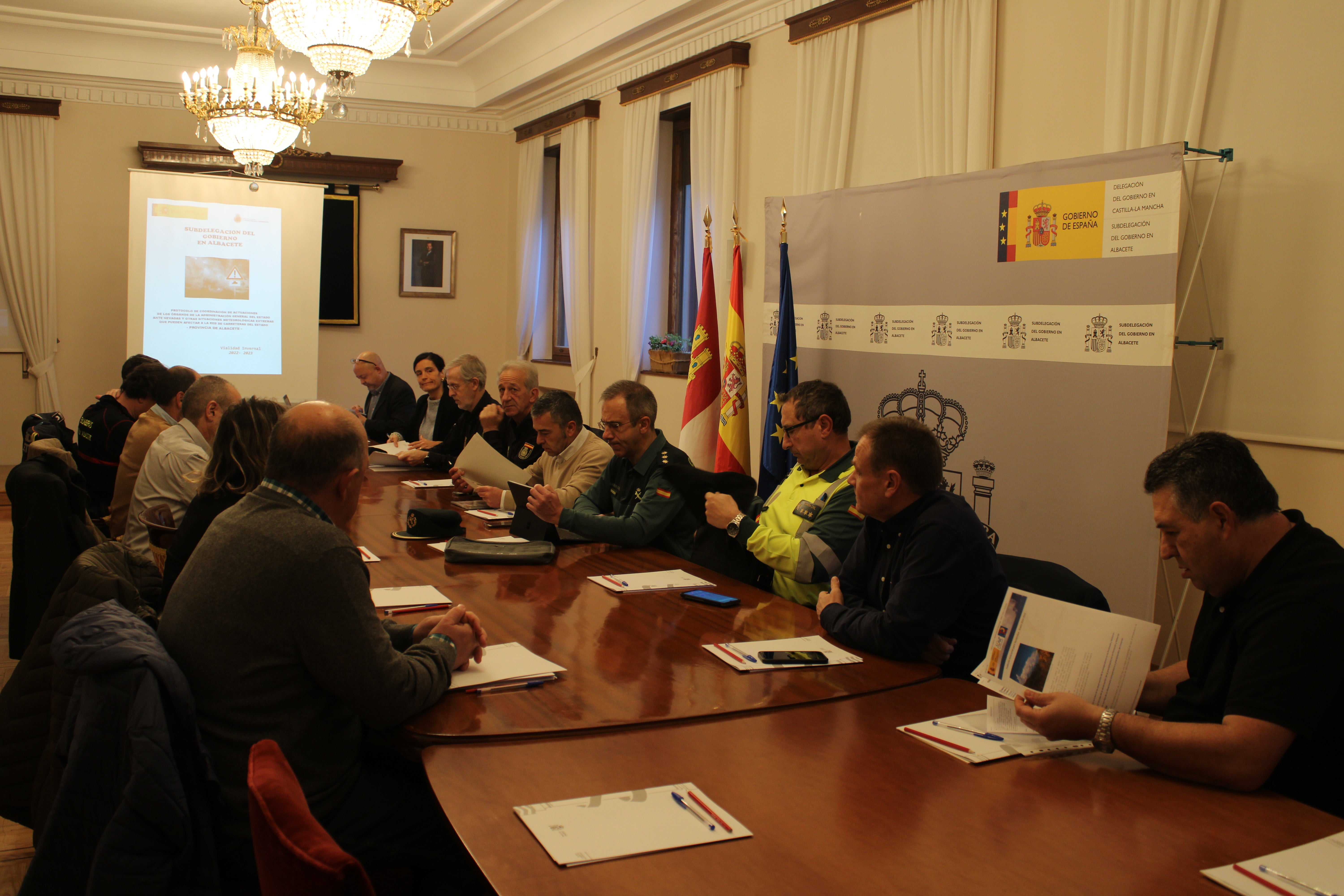 Reunión de la Comisión de Vialidad Invernal para garantizar la seguridad vial frente a las nevadas Reunión de la Comisión de Vialidad Invernal para garantizar la seguridad vial frente a las nevadas