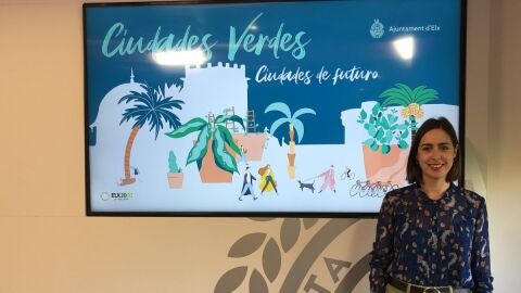 Esther D&iacute;ez, edil de Medio Ambiente en Elche.