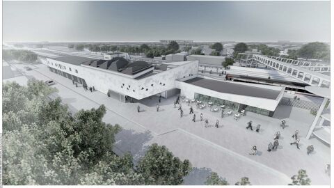 Proyecto de reforma de la estaci&oacute;n central de tren de Alcal&aacute; de Henares