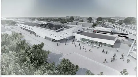 Proyecto de reforma de la estación central de tren de Alcalá de Henares Proyecto de reforma de la estación central de tren de Alcalá de Henares