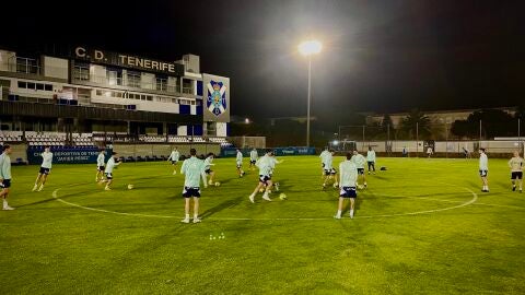 Entrenamiento en Tenerife