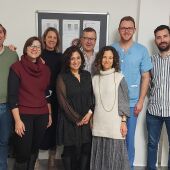 Equipo de Urología en el Hospital de Alcázar