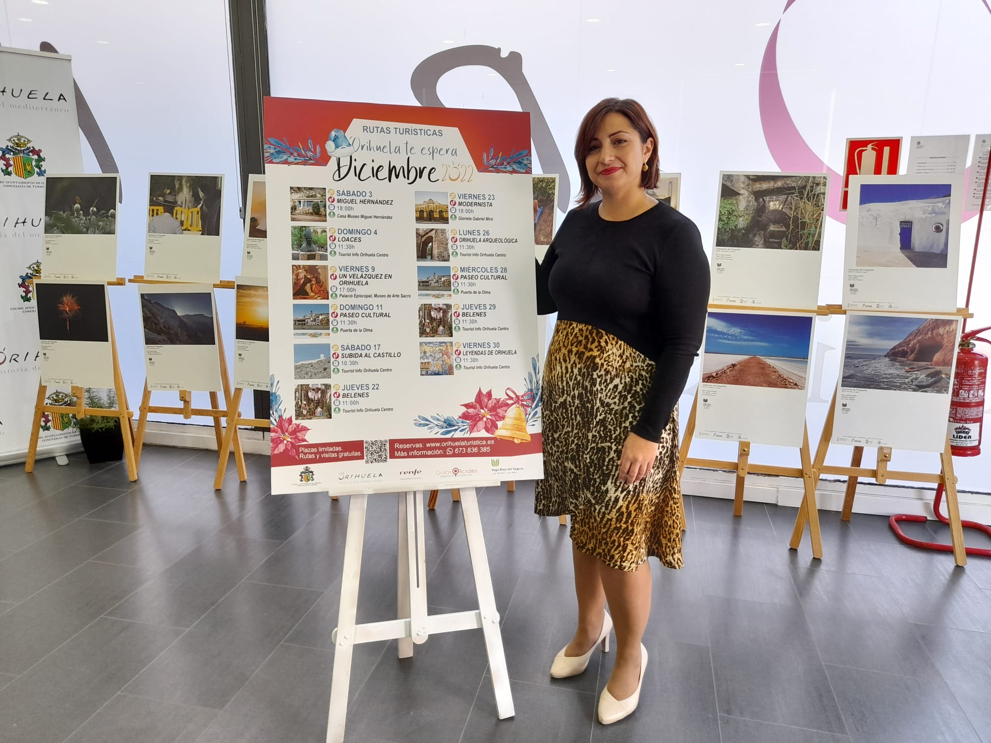 Presentadas las rutas programadas por la Concejalía de Turismo de Orihuela para el mes de diciembre Presentadas las rutas programadas por la Concejalía de Turismo de Orihuela para el mes de diciembre