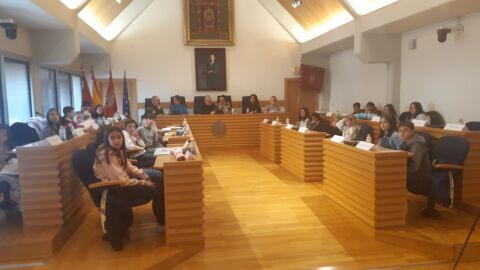 Pleno municipal escolar de Ciudad Real