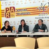 Marina Sevilla, Elena Allué y Xavier de Pedro, críticos del PAR