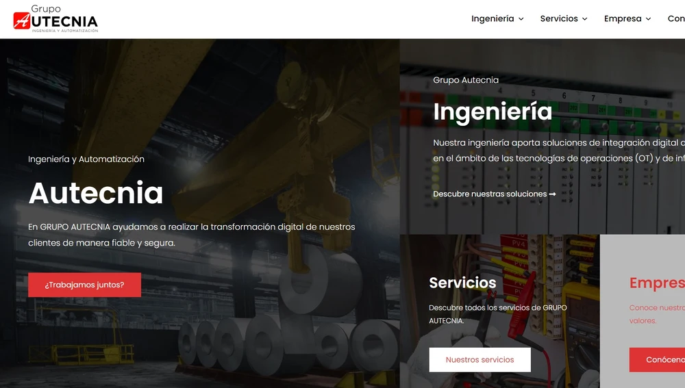 Página web de AUTECNIA Página web de AUTECNIA