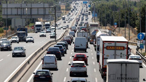 Operaci&oacute;n salida de la DGT, imagen de archivo