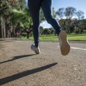 Persona realizando deporte.