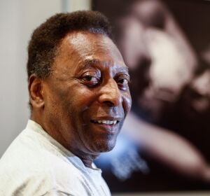 El exfutbolista brasileño Edson Arantes do Nascimento, Pelé, en una fotografía de archivo. El exfutbolista brasileño Edson Arantes do Nascimento, Pelé, en una fotografía de archivo.