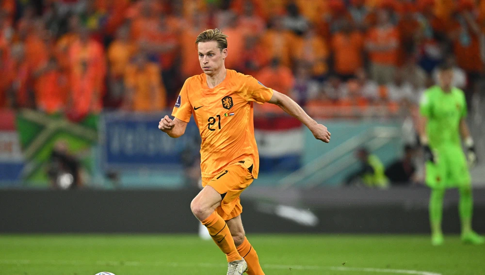 Frenkie de Jong en el Mundial de Qatar