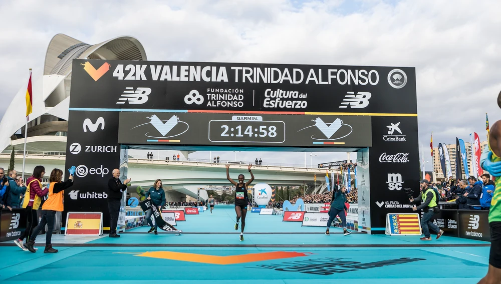Amane Beriso ganadora de la 42 edición de Maratón Valencia