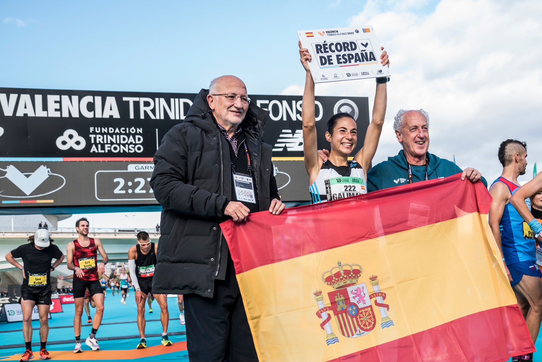 Marta Galimany bate el récord de España en el Maratón Valencia Marta Galimany bate el récord de España en el Maratón Valencia