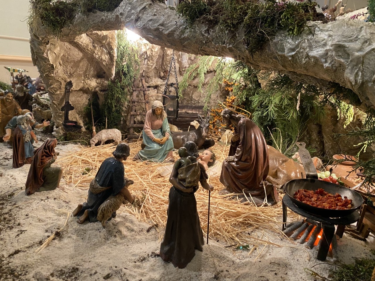 El belén del Hospital de Santiago se instala en Diputación esta Navidad El belén del Hospital de Santiago se instala en Diputación esta Navidad