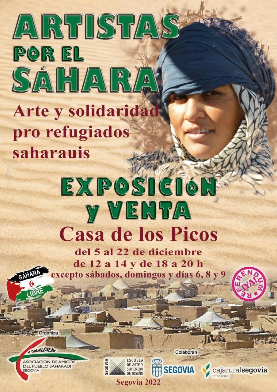 Medio centenar de artistas exhiben unas 70 obras en la nueva edición de ‘Artistas por el Sahara’ Medio centenar de artistas exhiben unas 70 obras en la nueva edición de ‘Artistas por el Sahara’