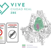 Señales que se instalarán en la Zona de Bajas Emisiones de Ciudad Real Señales que se instalarán en la Zona de Bajas Emisiones de Ciudad Real