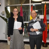 Eva Masías y Nicolás Calvero Eva Masías y Nicolás Calvero