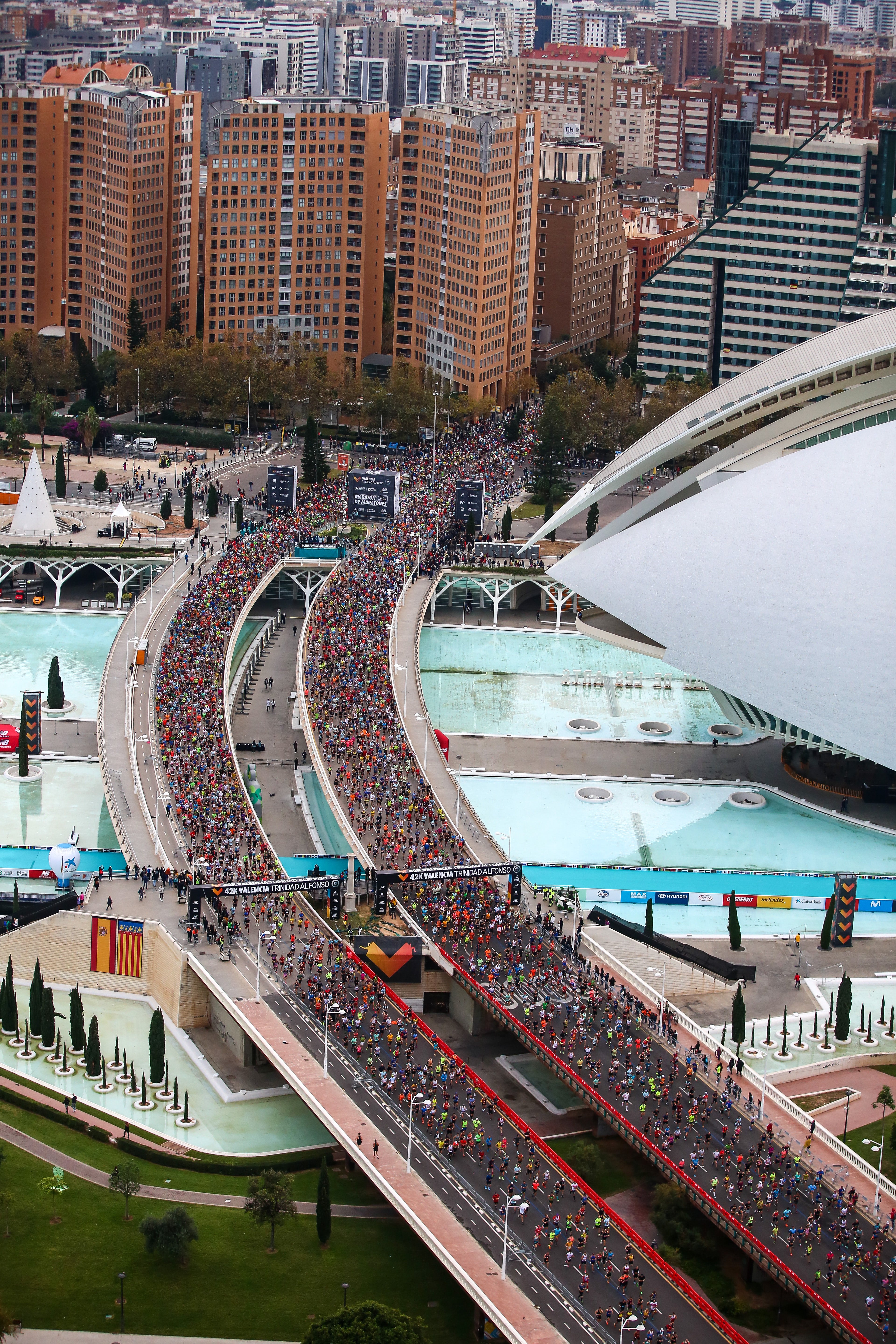 21.813 corredores en meta supone un nuevo récord de finishers en el Maratón Valencia 21.813 corredores en meta supone un nuevo récord de finishers en el Maratón Valencia