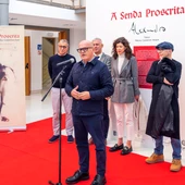 Inauguración da exposición "A senda proscrita" Inauguración da exposición "A senda proscrita"