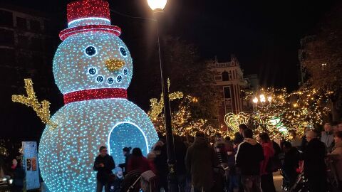 Iluminaci&oacute;n navide&ntilde;a en Gij&oacute;n