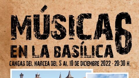 Cartel 6&ordf; Semana M&uacute;sica en la Bas&iacute;lica