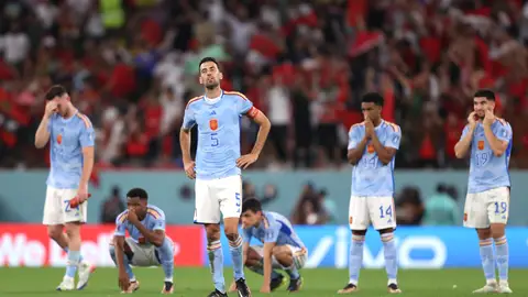 España durante la tanda de penaltis contra Marruecos Así vivimos la tanda de penaltis de España contra Marruecos en 'Radioestadio'