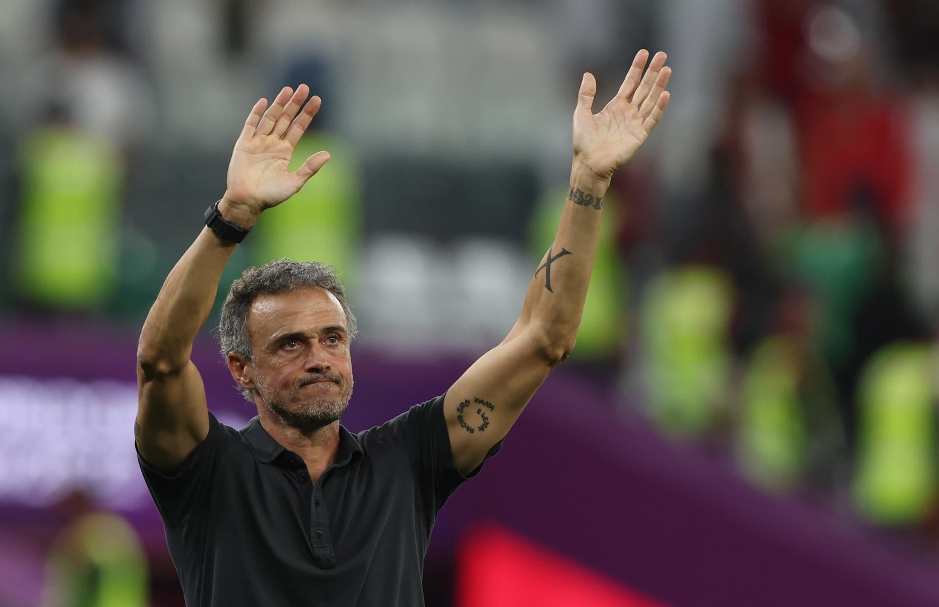 Luis Enrique, tras la eliminación de España del Mundial: "Ahora mismo, mi futuro me importa cero" Luis Enrique, tras la eliminación de España del Mundial: "Ahora mismo, mi futuro me importa cero"
