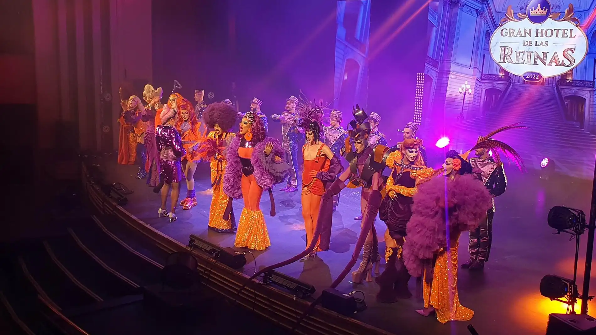'Gran Hotel De Las Reinas', el espectáculo inspirado en el programa 'Drag Race España' de ATRESplayer PREMIUM