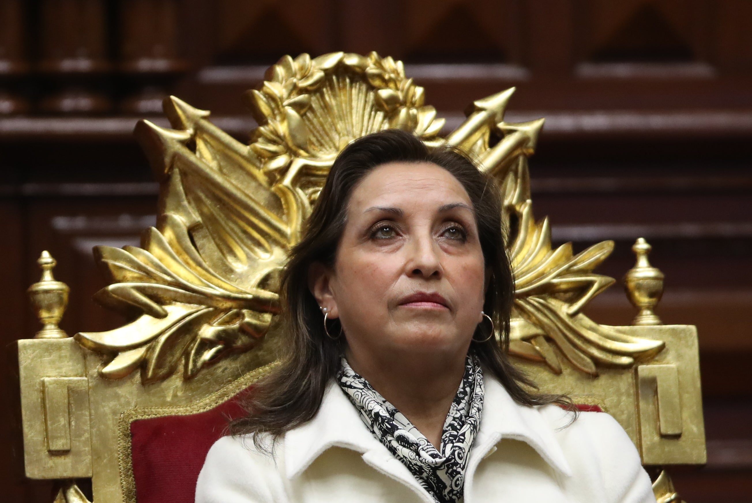 La abogada Dina Boluarte jura como primera presidenta de la historia de Perú La abogada Dina Boluarte jura como primera presidenta de la historia de Perú