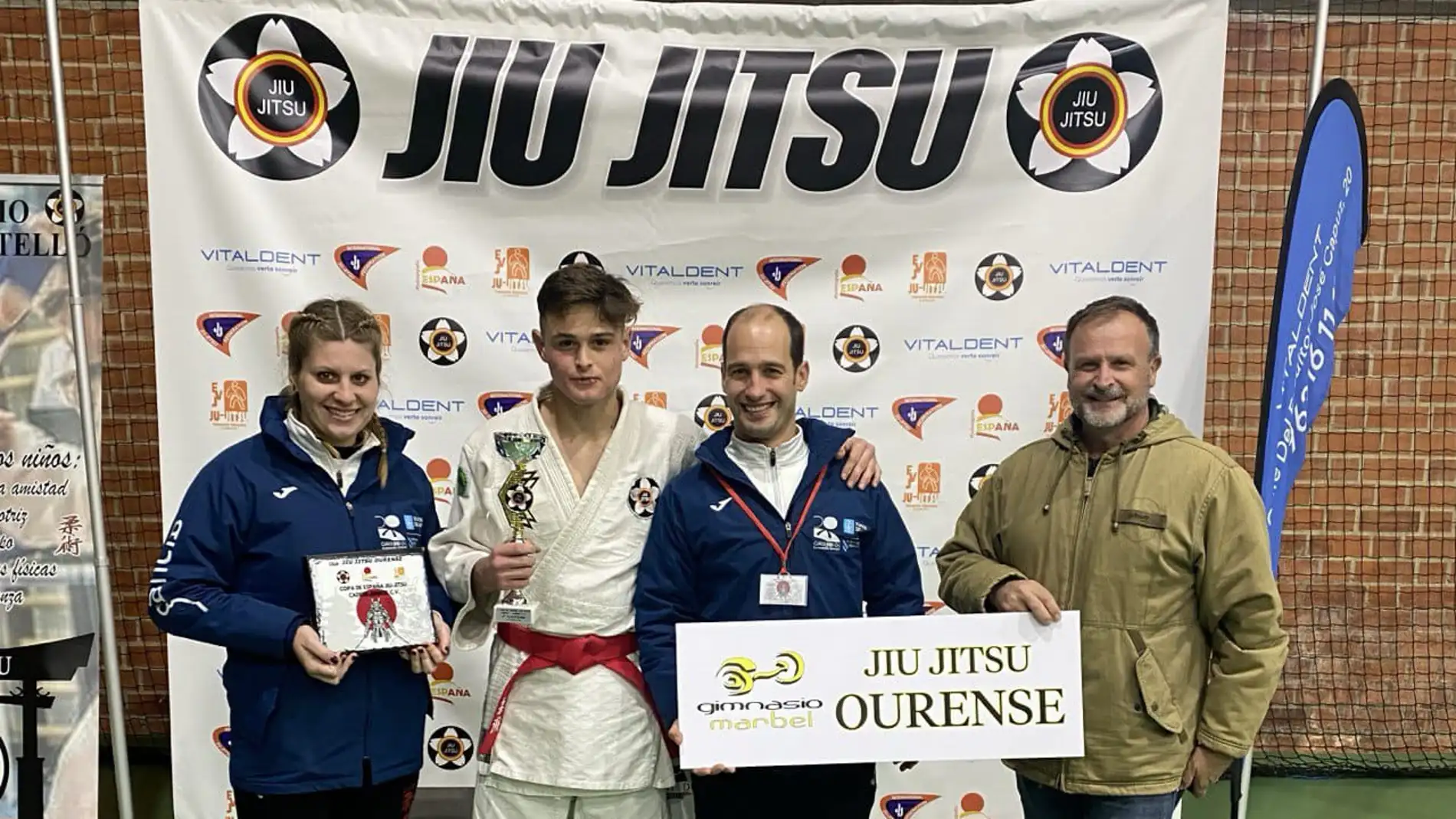 Guillermo Arenas bronce na Copa de España de Jiu Jitsu Junior
