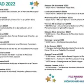 Programación navideña de Moral de Calatrava Programación navideña de Moral de Calatrava