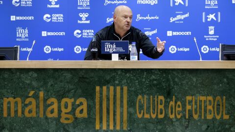 Pepe Mel, entrenador del M&aacute;laga CF