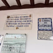 Placa del Corral de Comedias de Almagro Placa del Corral de Comedias de Almagro