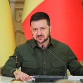 Fotografía de archivo del presidente de Ucrania, Volodímir Zelenski.