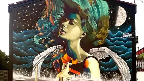 Mural de Alejandro Pajuelo Mural de Alejandro Pajuelo
