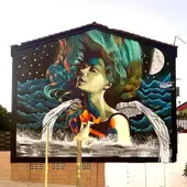Mural de Alejandro Pajuelo Mural de Alejandro Pajuelo