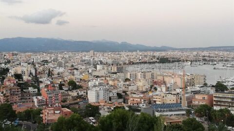 Imagen de archivo de viviendas en Palma (Mallorca). 