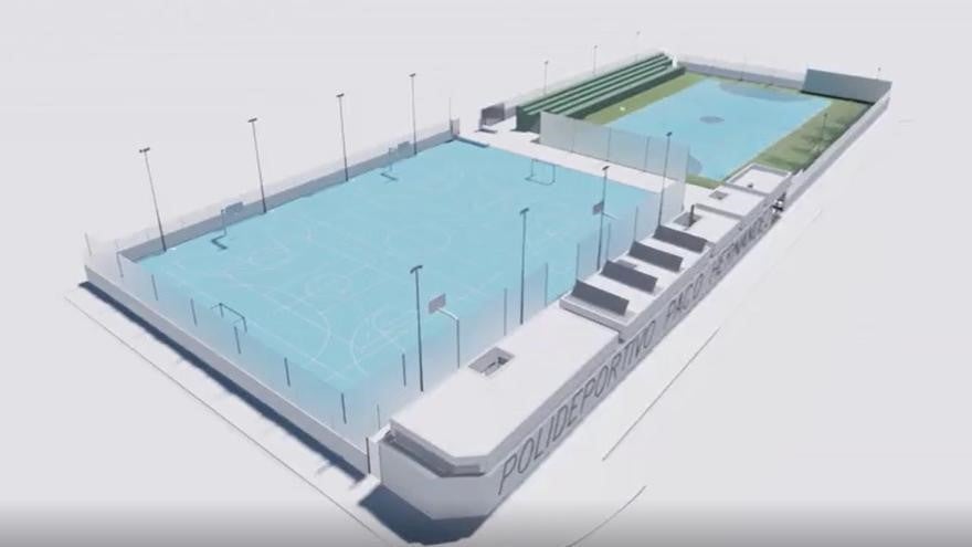El nuevo polideportivo Paco Hernández de Santa Pola tendrá pistas renovadas, nuevos vestuarios y mejor iluminación El nuevo polideportivo Paco Hernández de Santa Pola tendrá pistas renovadas, nuevos vestuarios y mejor iluminación