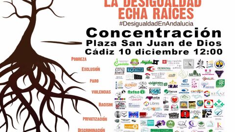 Cartel del evento de la APDHA