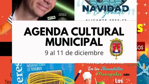 Magia, hielo, villancicos y títeres llenan Alicante de espíritu navideño Cartel de los eventos