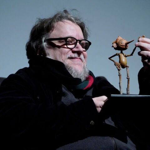 Guillermo del Toro, durante una presentación de su película 'Pinocho'