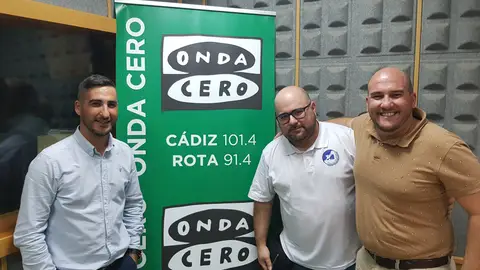 Lolo Benítez Molina, Javi Macías Tinoco y Fernando Jurado Lolo Benítez Molina, Javi Macías Tinoco y Fernando Jurado