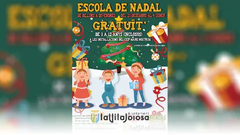 Escola de Nadal a la Vila Joiosa Escola de Nadal a la Vila Joiosa