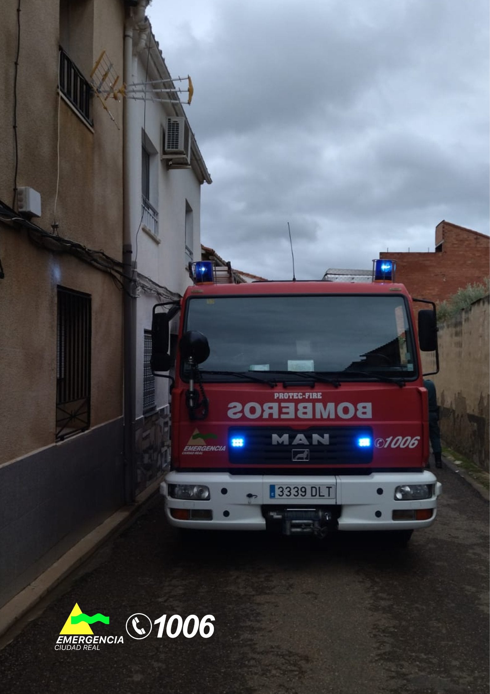 Una octogenaria muere en el incendio de su vivienda en Chillón Una octogenaria muere en el incendio de su vivienda en Chillón