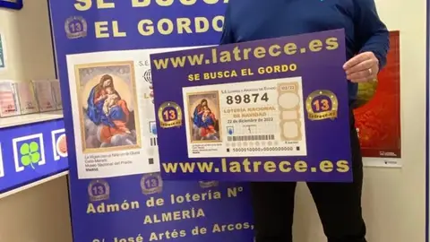 Un lotero esconde en su barrio 40 sobres para El Gordo del Sorteo de Navidad ONDA CERO ALMERIA