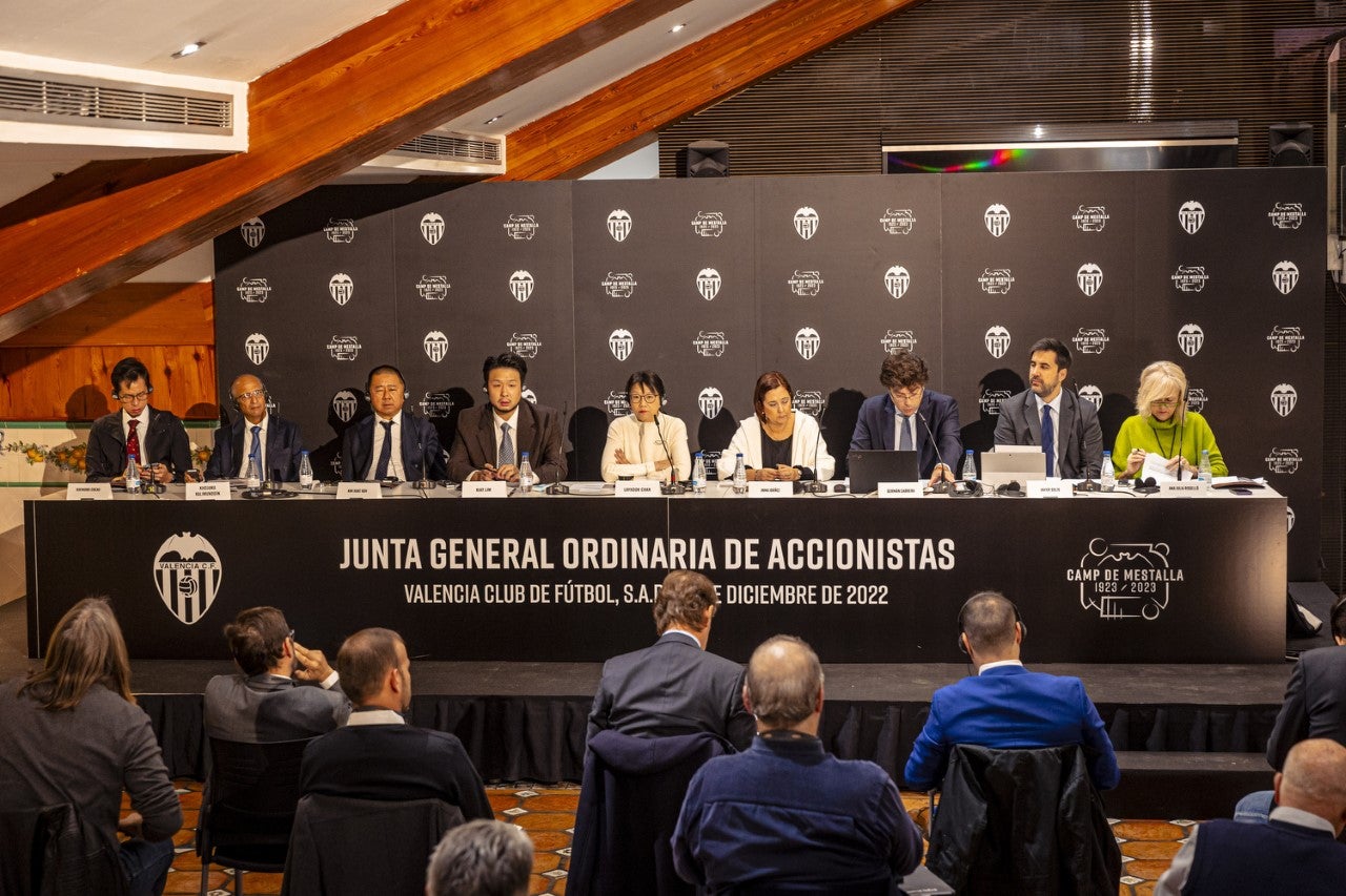 El Valencia CF aprueba las cuentas con el rodillo de Meriton El Valencia CF aprueba las cuentas con el rodillo de Meriton