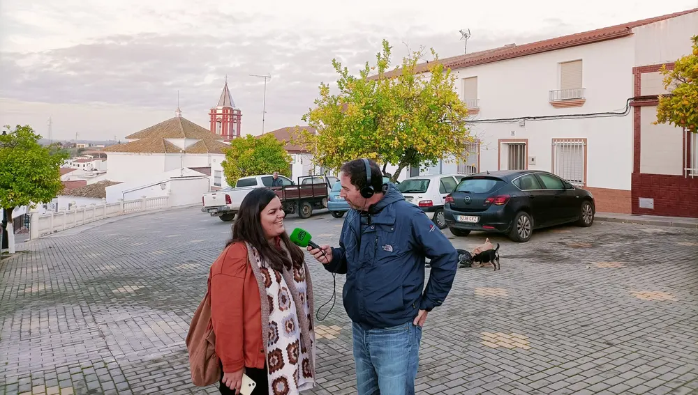 La alcaldesa durante su participación en el 'Reto Demográfico'.